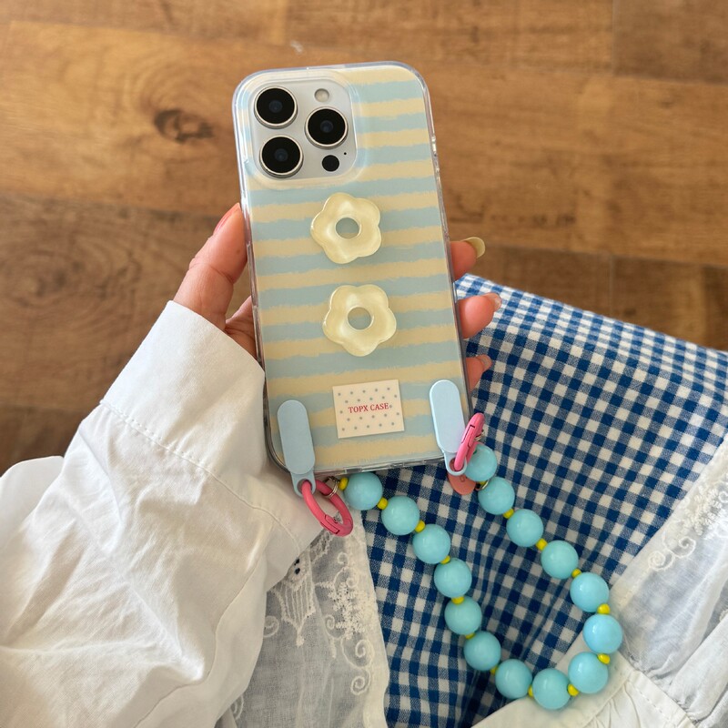 Summer Color-Blocking Plaid Ball Ring Holder Suitable for iPhone 16 Pro Max, Apple 14 Phone Case, New Model 13, 17 Summer Color-Blocking Plaid Ball Ring Holder Suitable for iPhone 16 Pro Max, Apple 14 Phone Case, New Model 13, 17