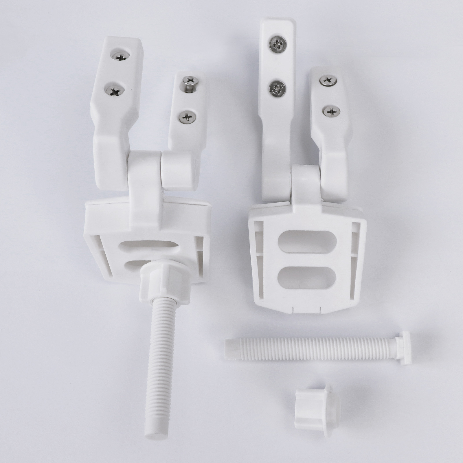 Kit de bisagra de plástico con tornillo de accesorio para cubierta de inodoro