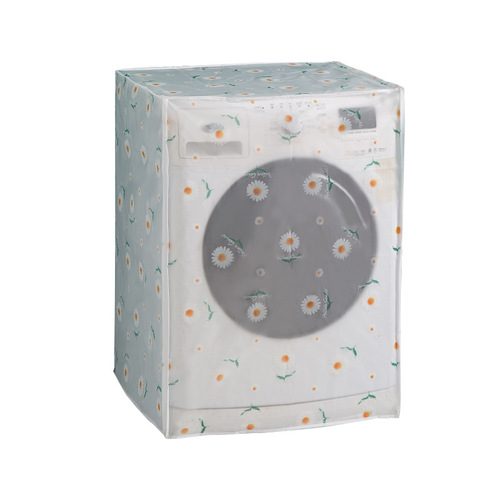 Washing machine cover Oxford cloth waterproof and sunproof fully automatic drum impeller translucent dust cover universal cross-border supply