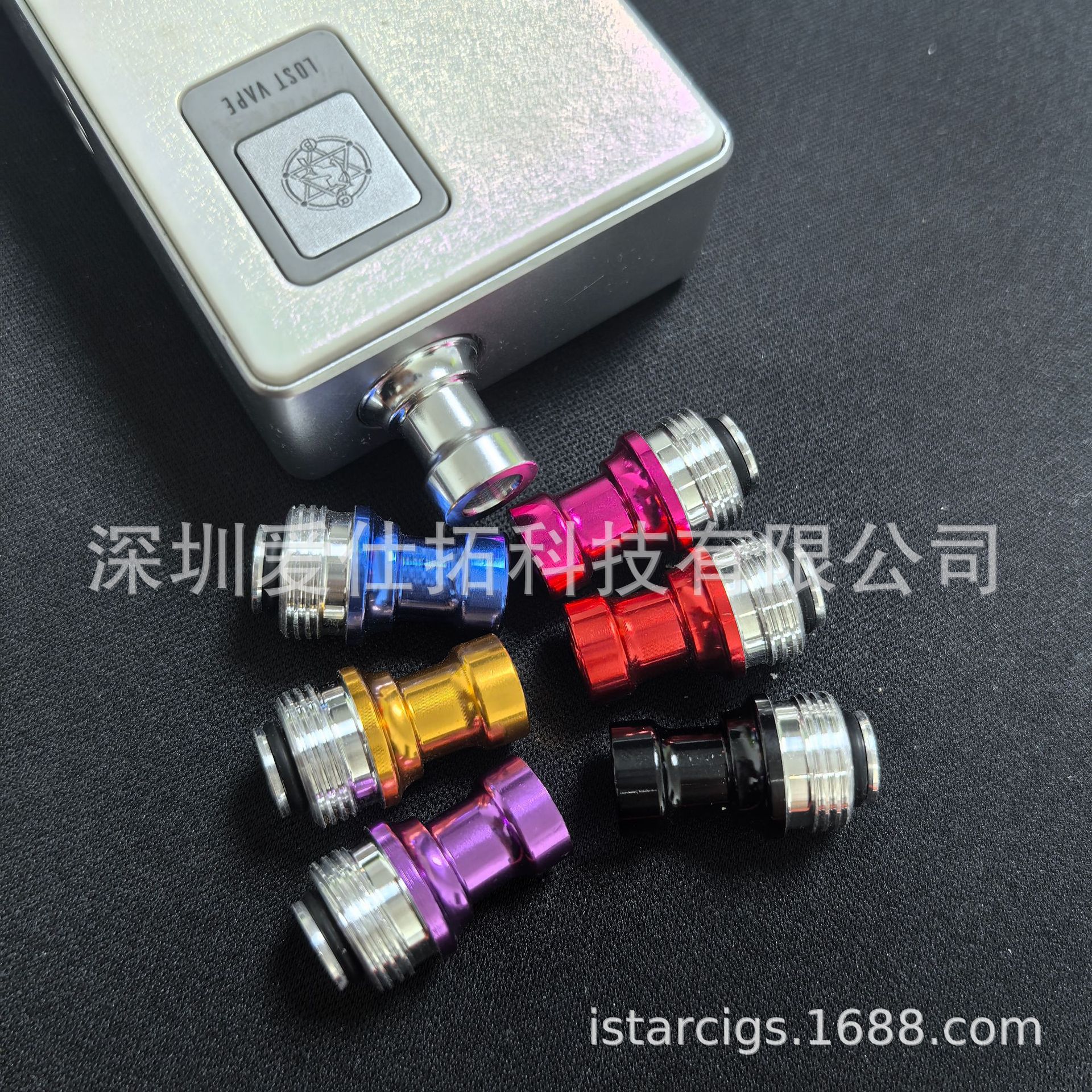 LOST VAPE hot sale B80 metal drop nozzle DRIP TIP adapted to Centaurus B860 box cigarette nozzle