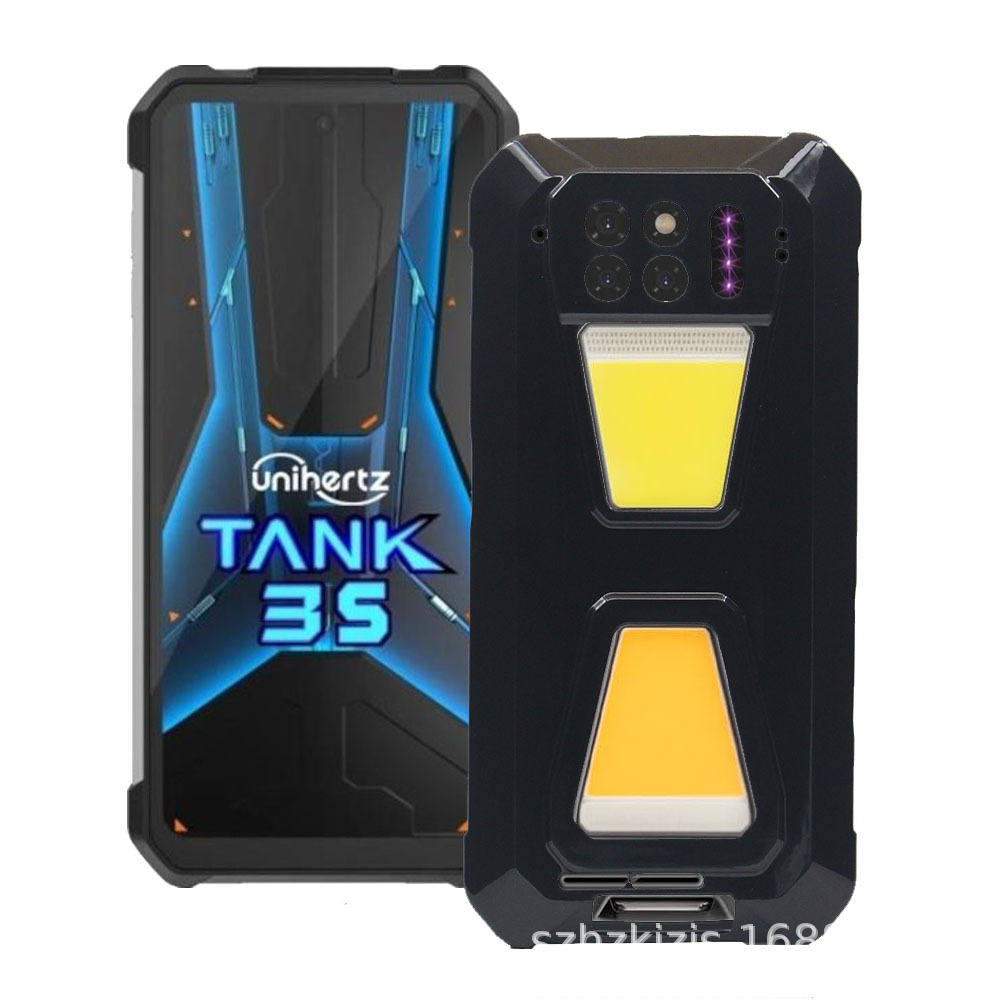 Unihertz 8849 Tank 3s üçün silikon telefon qabı