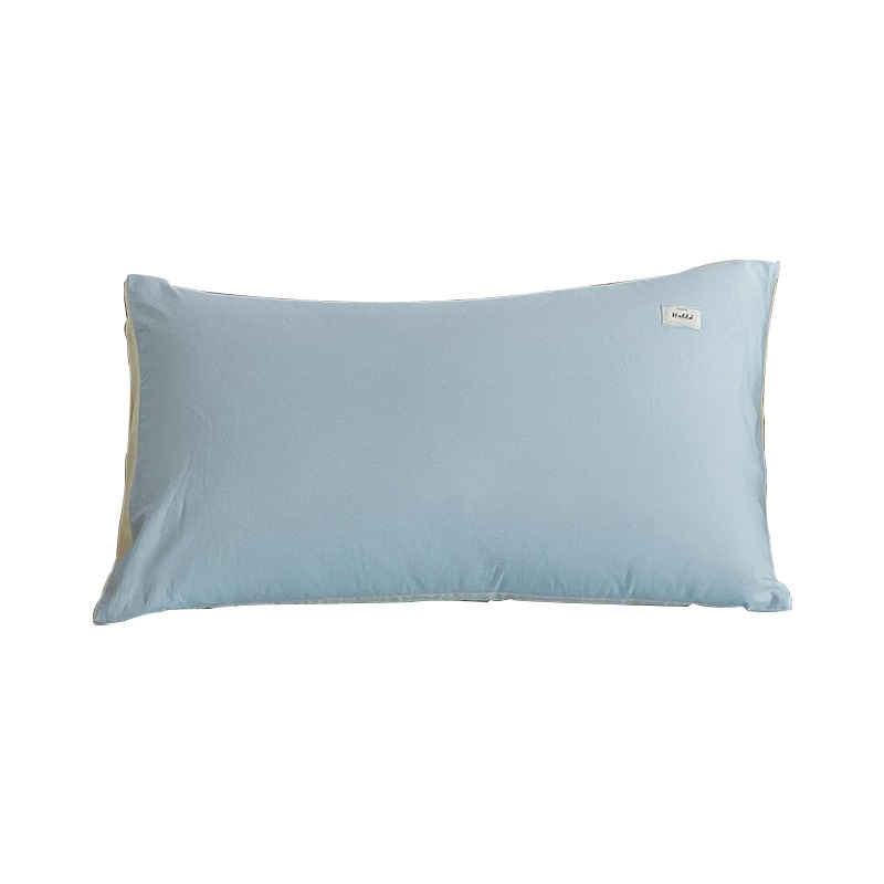 Funda de almohada Par de algodón Funda de núcleo de almohada simple para adultos Funda de almohada para niños Funda de revestimiento de núcleo de almohada Funda de almohada individual Hogar
