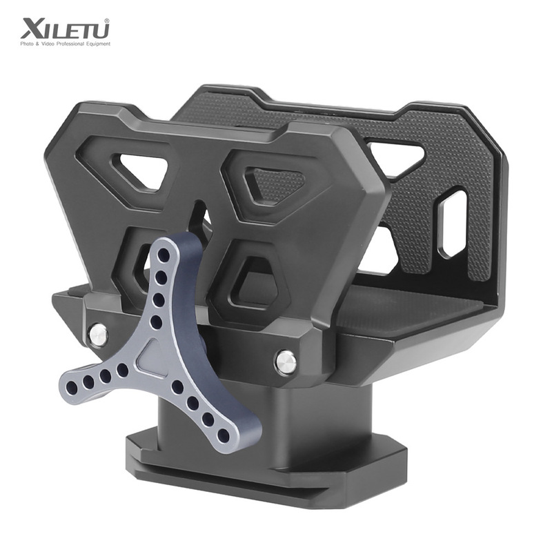 Joy Loto aluminum alloy shooting saddle tripod bracket vise tactical clamp outdoor adapter 3/8 inch thread
