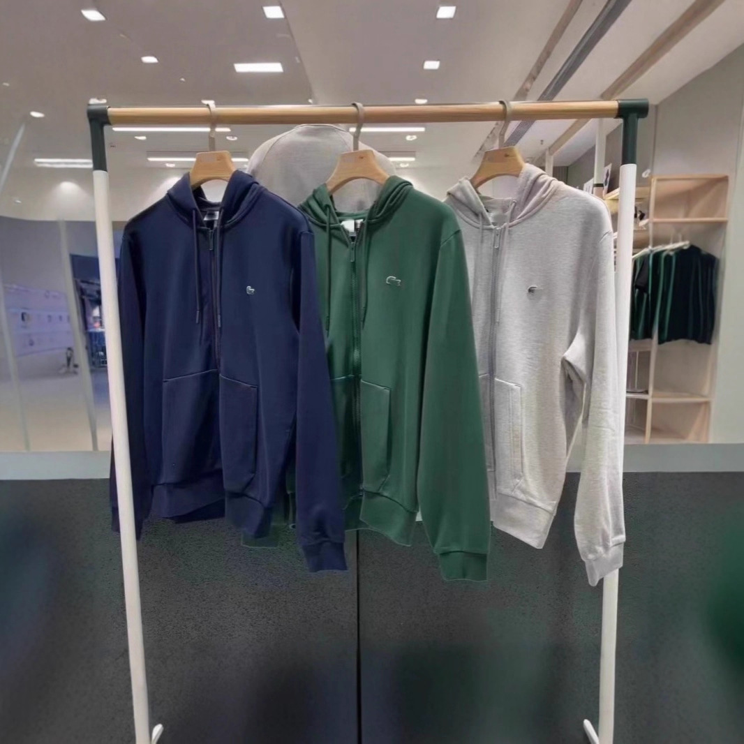 Cross-Border Fish Sweatshirt for Men and Women, Solid Color Embroidered Spring, Autumn and Winter Zipper Cardigan, Loose Sports Pocket Jacket Hoodie