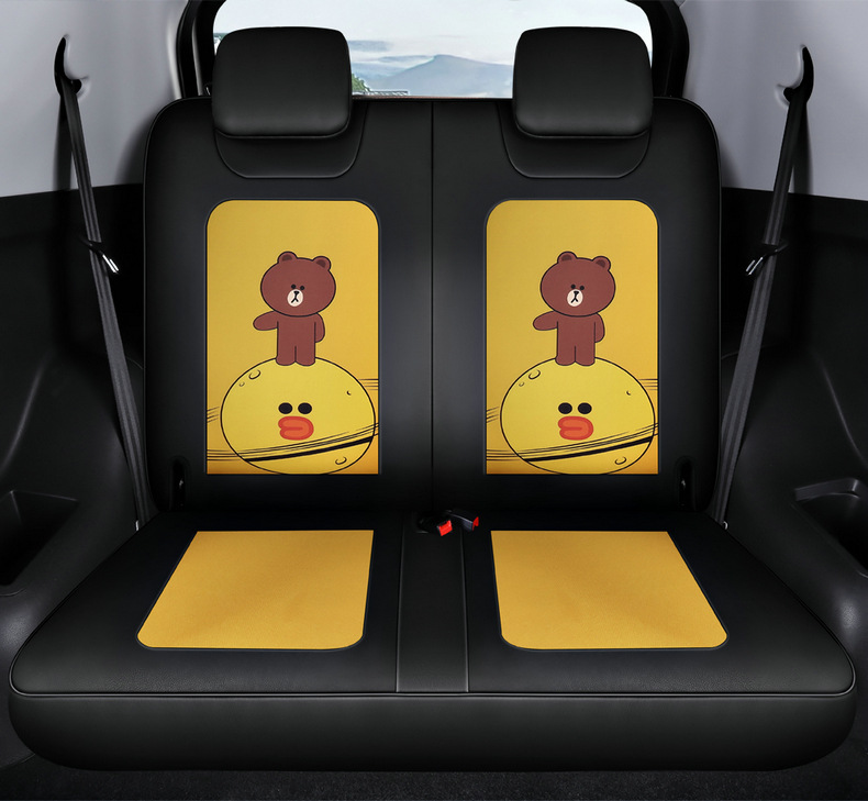 21-24 Chery Ant eq1 seat cover car cushion four seasons seat cover fully surrounded fabric four-seat cartoon