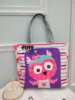 Cartoon shopping bag, fashionable trend capacious one-shoulder bag, 2023 collection