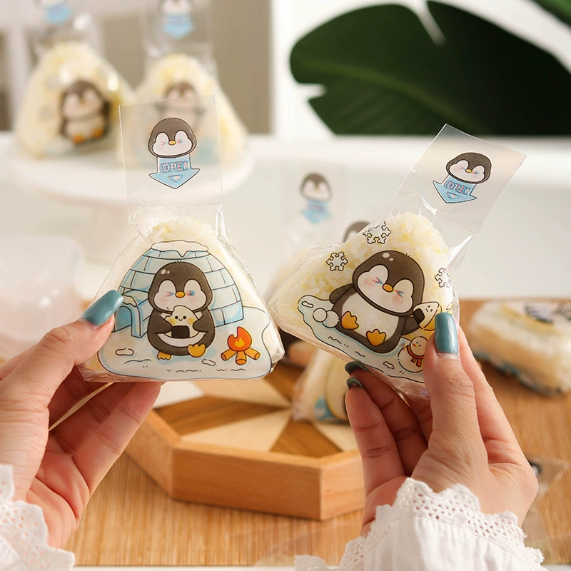 [Весь] треугольный рисовый шарик упаковочный пакет, бумага, специальный морской водоросль, суши плесень сумка, пищевая микроволновая печь, может нагреваться