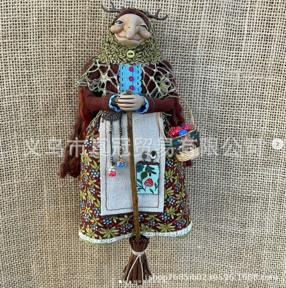 Кросс-бордэр новый продукт Handmade Kitchen Witch Doll Handmade Kitchen Witch Doll