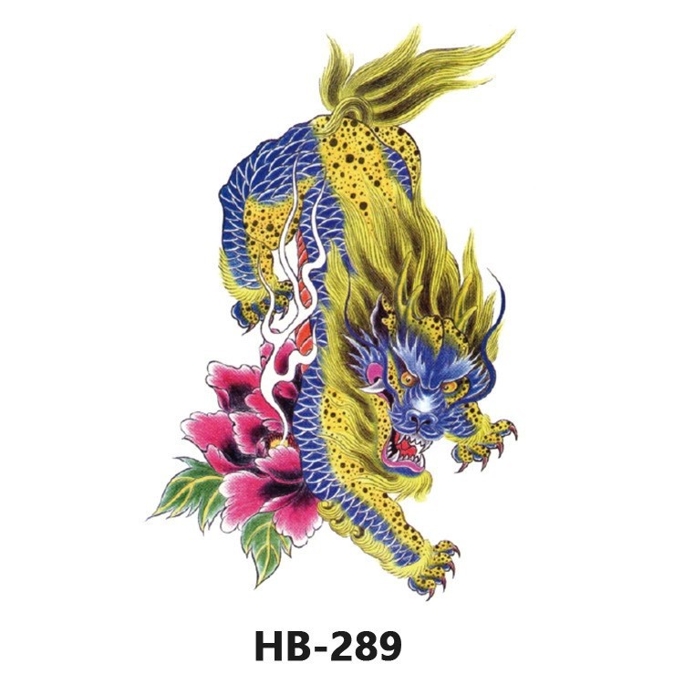 Nuevo color impermeable tatuaje calcomanía brazo medio brazo completo tatuaje pegatina fábrica directa al por mayor entrega tatuaje