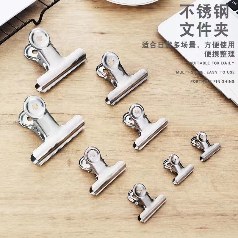 티켓 클립 북 클립 스테인레스 스틸 클립 테스트 용지 파일 철 클립 1 위안 스토어 소스 No.5 라운드 헤드 클립