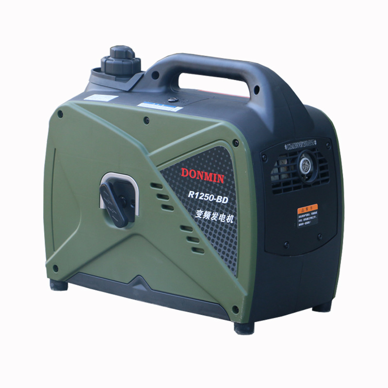 东明DONMIN手提便携变频小型户外施工配套1kw汽油发电机R1250-BD