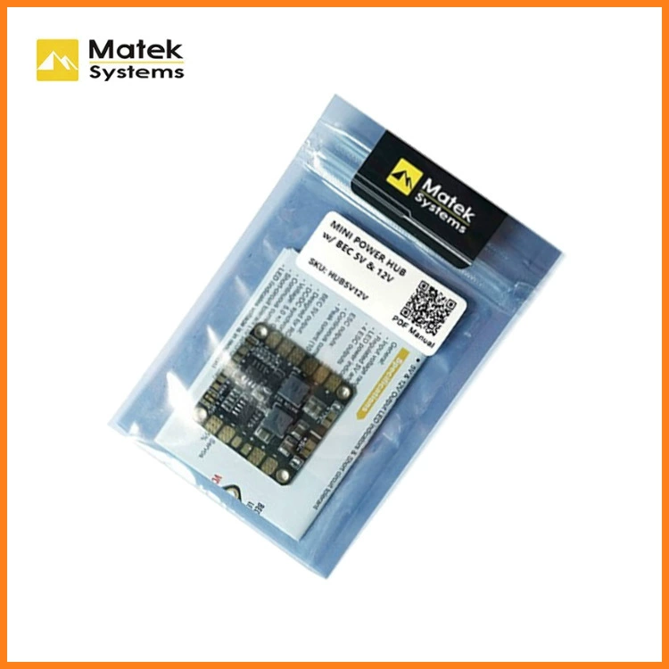 Распределительная панель PDB Matek двойной канал BEC 5V 12V V3 выпрямитель 3A для многовосной дроны с шестью степенями