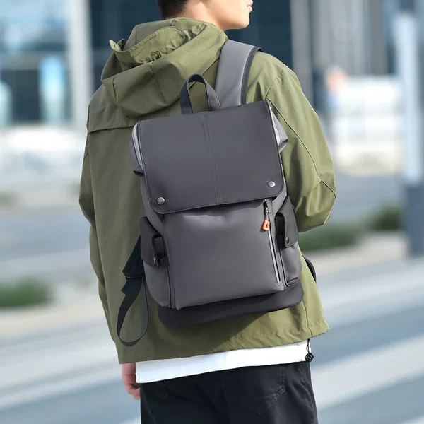 Cross-border men's large-capacity backpack, travel bag, commuter laptop bag, niche sports backpack, business bag