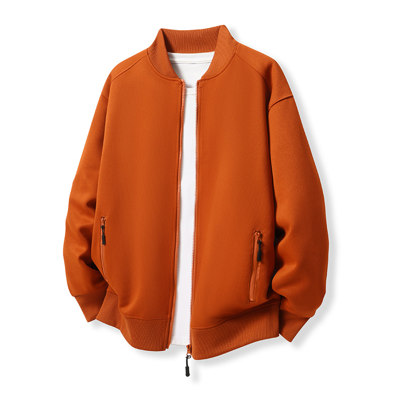 Trajes de trabajo deportivos al aire libre primavera y otoño chaqueta de piloto estadounidense personalizada trajes de béisbol masculinos