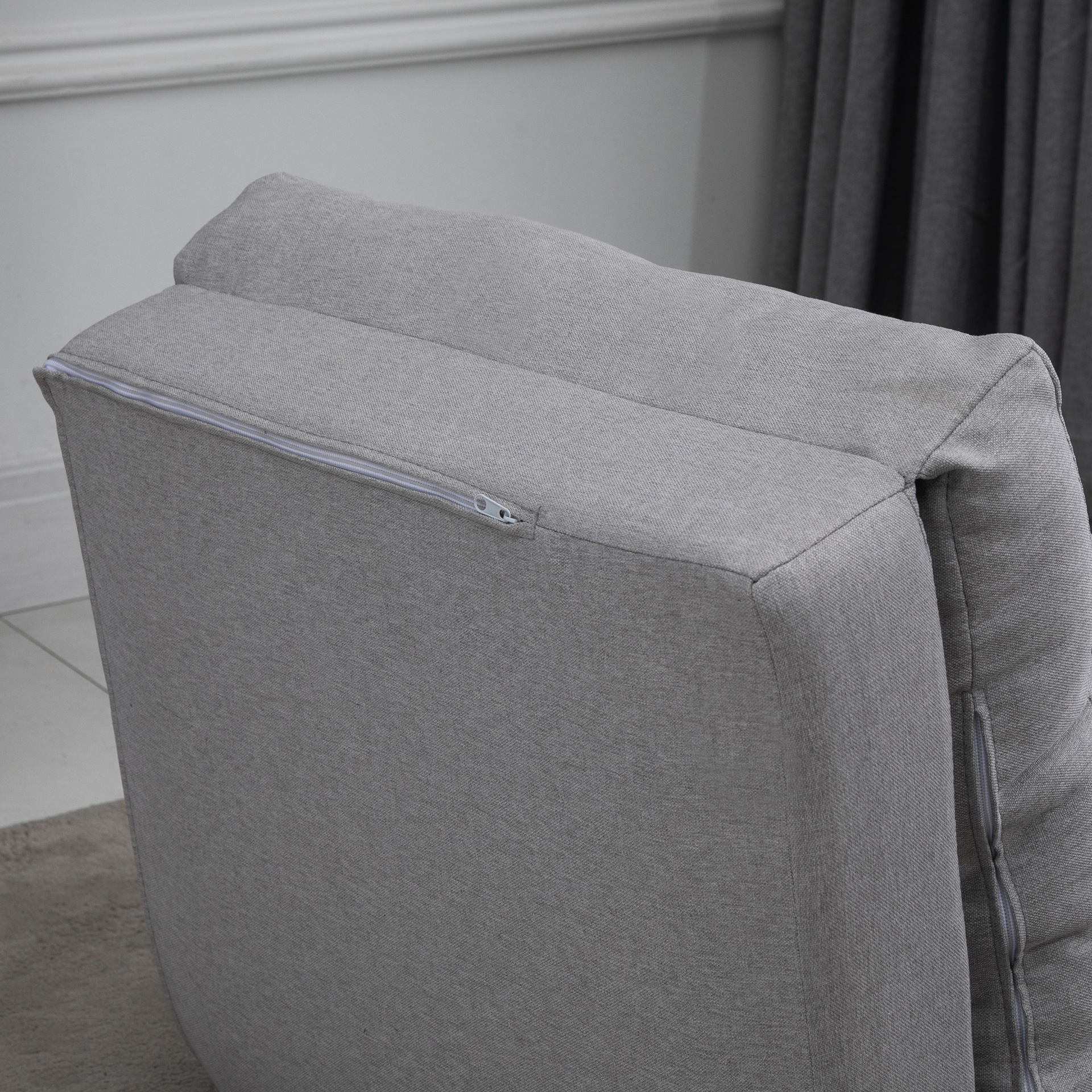 Sofá de bloque de tofu italiano minimalista red sofá de fila recta pequeño hogar sala de estar tela sofá de compresión de vacío