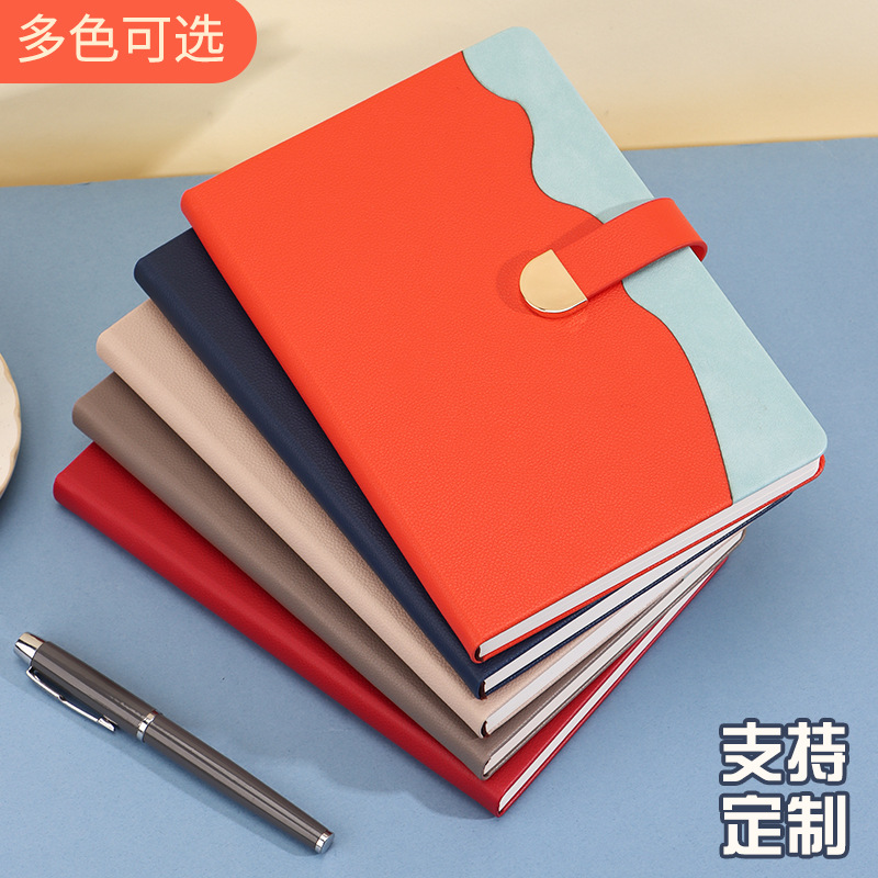 A5 Notebook Gift Box Set Customized with Printable Logo Corporate Gifts High-Value Notepad Thermos Cup Souvenir