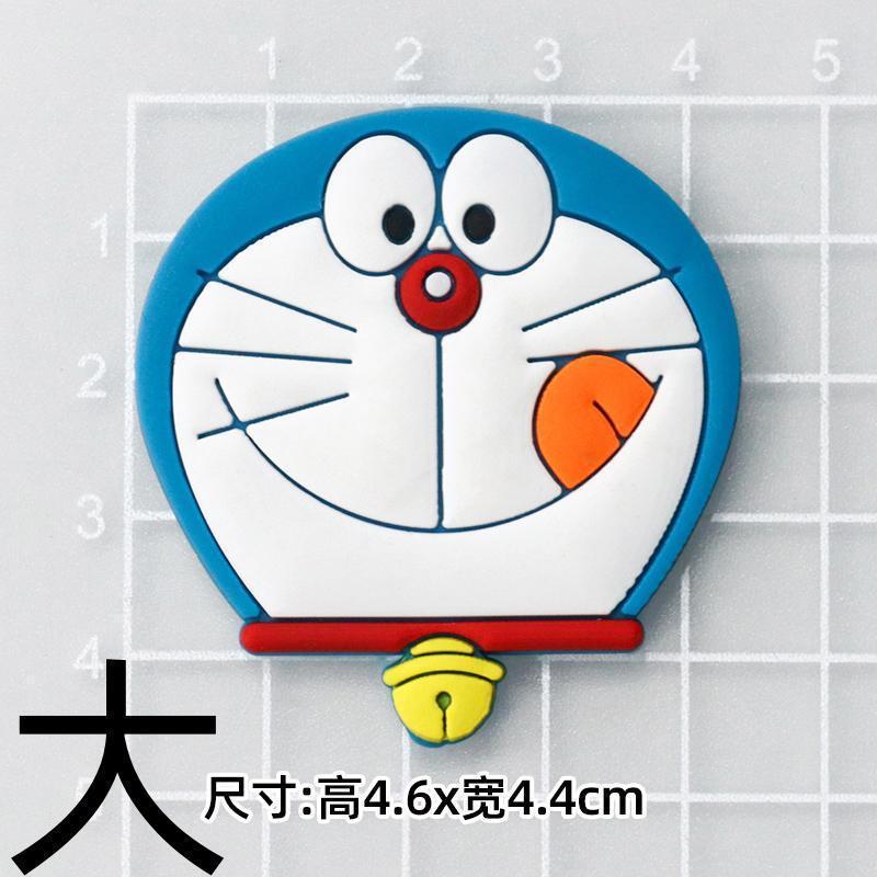 ドラえもんドラえもんジングル飛行機ソフト接着剤パッチ PVC ランチボックスカップ DIY アクセサリー携帯電話ケーススリッパバックル|undefined