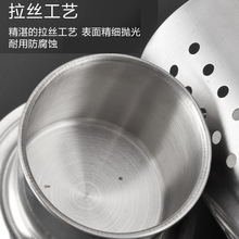 精品:微磁不銹鋼筷子筒 廚具收納筒 加厚餐具籠 帶包裝型吸管盒
