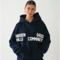 Navy Blue Hoodie