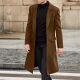 Cross-border 2024 New Foreign Trade British Men's Long Coat Woolen Coat wish Men's Woolen Coat