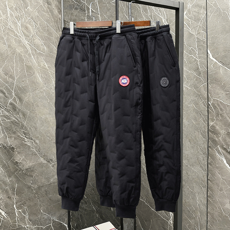 [Lightning Shipping] Outdoor Cold-Resistant Down Pants, Men's Outer Wear, Windproof Cotton Pants, Thickened Warm Long Pants for Northeast China, Women's Pants