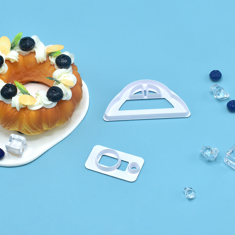 2 unids coche molde de corte DIY pastel hornear herramientas creativo galleta plástico respetuoso del medio ambiente Suministro directo fábrica