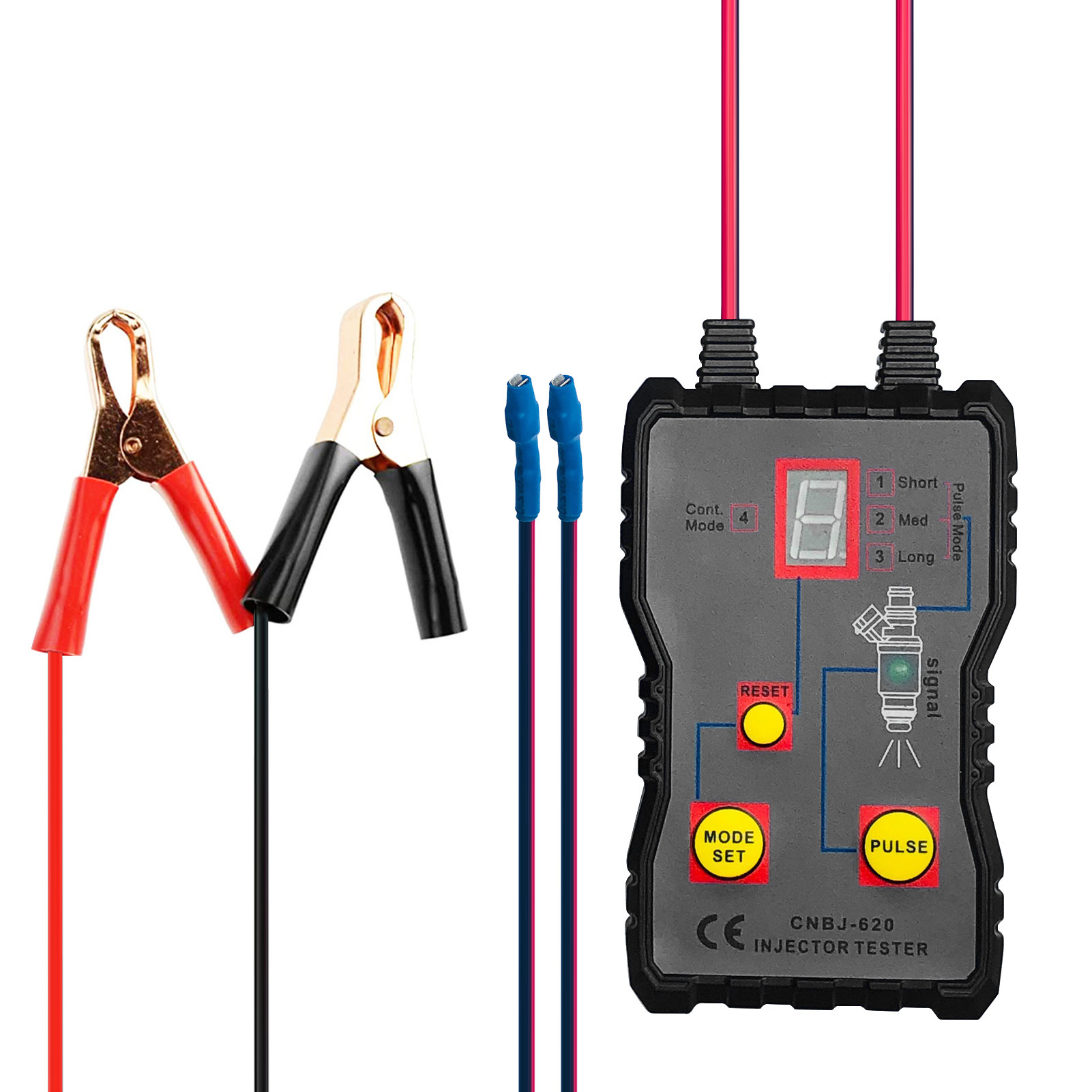 Cross-border foreign trade hot sale MZ620 car nozzle detector tester cleaning tool car repair tool