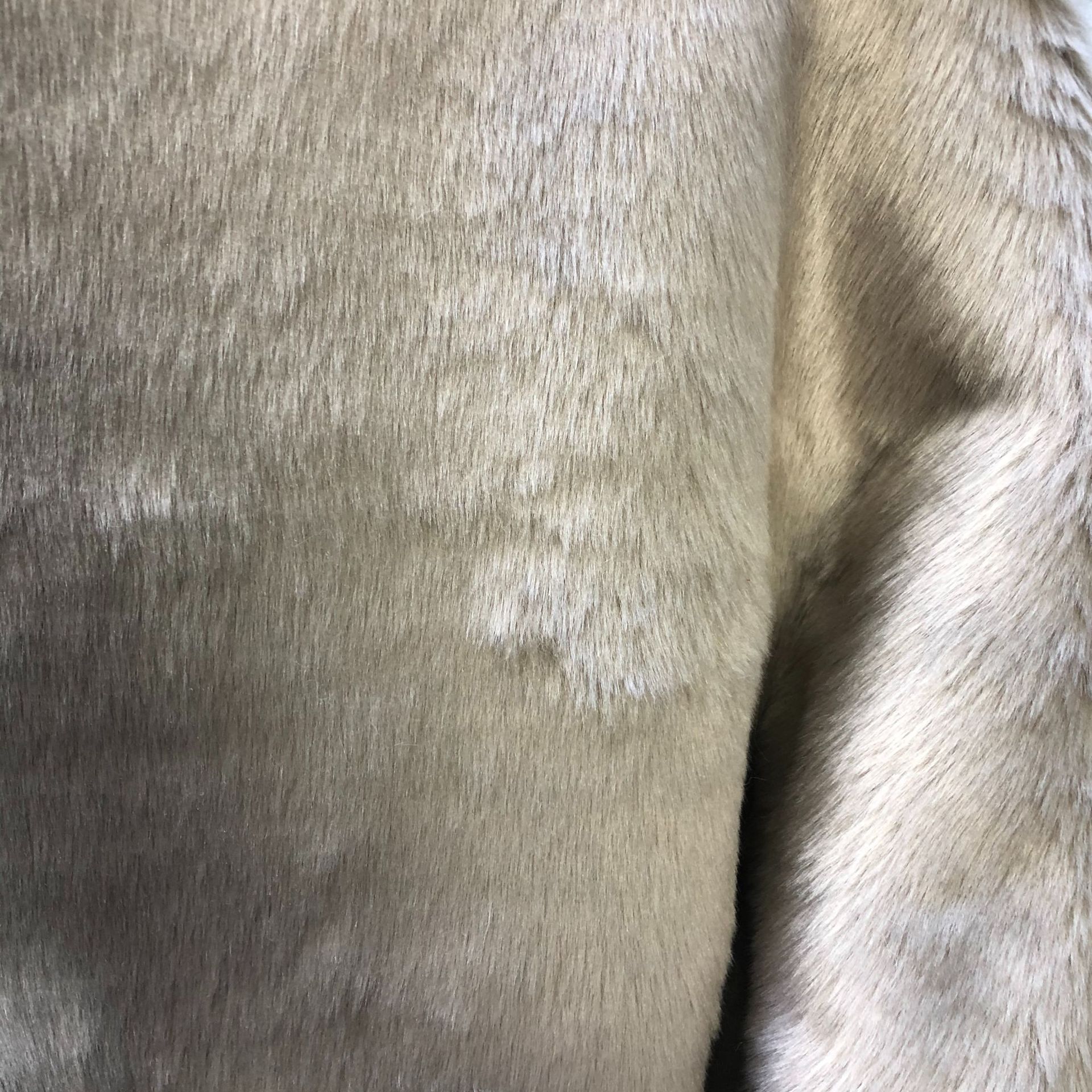 2CM conejo 20 pelo de zorro imitación de pelo de zorro 1,8 m de ancho de pelo de conejo 1200G tela de peluche de piel artificial