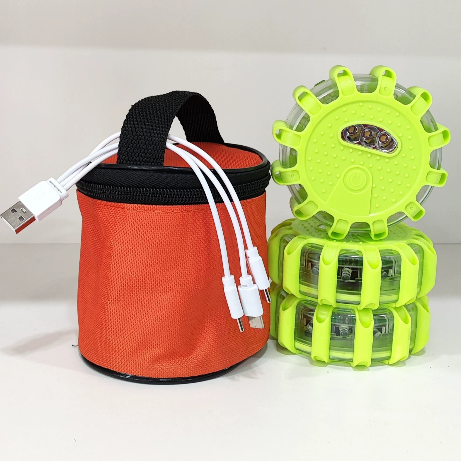 USB-зарядка трансграничная зарядка Многофункциональный световой сигнал дорожного движения прямые продажи с завода