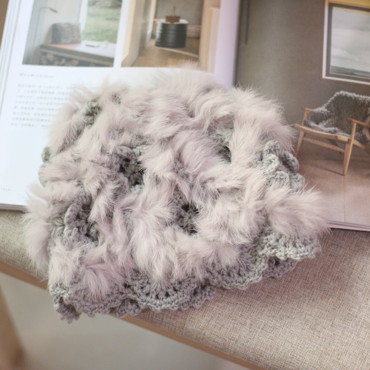 회색 단일 레이어 꽃