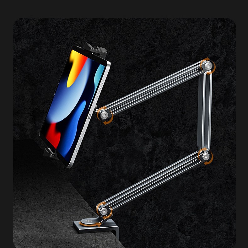 Lazy Bracket Aluminum Alloy Foldable 360-degree Mobile Phone Bracket Sharp boneruy Drama Tablet PC Bracket