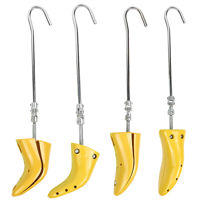 Plastic boot stretcher for high-top shoes