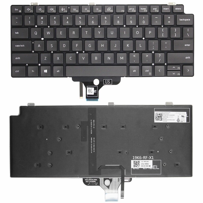 Dell Latitude 7310 2-in-1 P33S P34S Keyboard Latitude7430