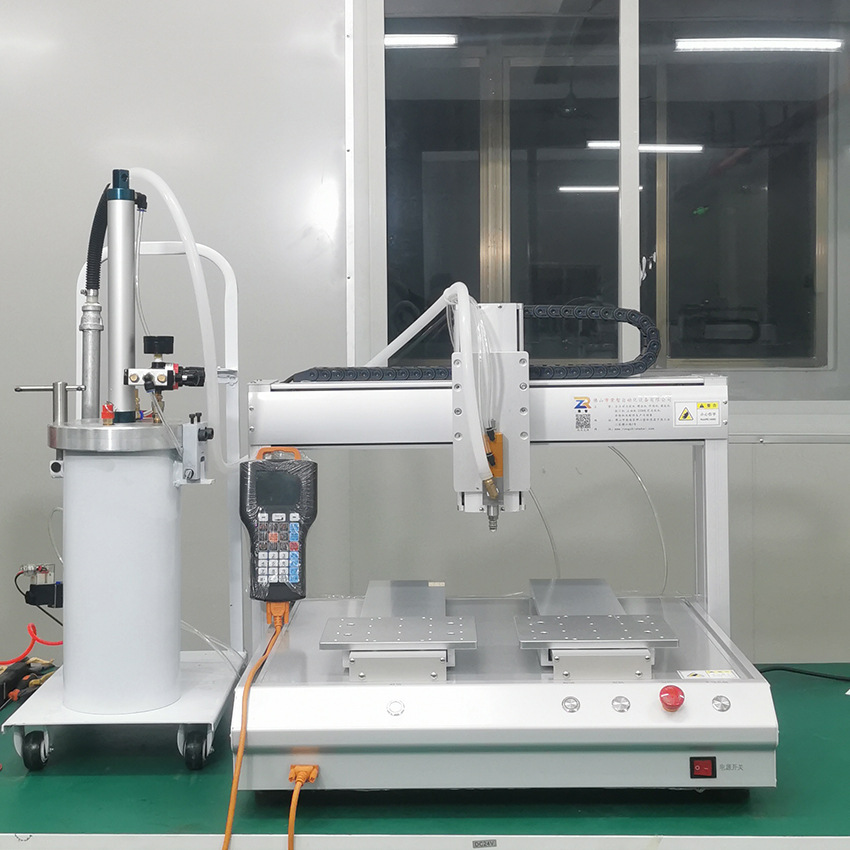 Led Light 2600ml Silicone Dispensing Machine, Sealing Silicone Coating Machine, Glass Glue Automatic Dispensing Machine 3
