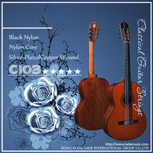 古典吉他琴弦C103木吉他弦吉他套弦一套6根黑白尼龙琴弦乐器配件