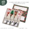 Model 4B, Silver, Spoon 4 PCS, Green box
