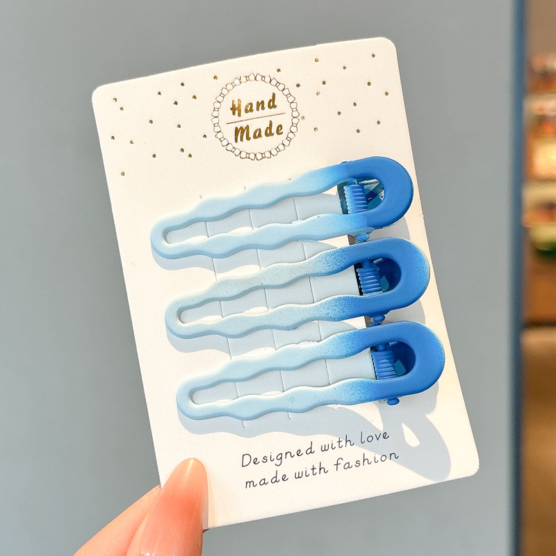 La nueva horquilla de dopamina rosa, la horquilla de flequillo lateral de alta calidad, los accesorios para el cabello de principios de primavera dulces y lindos, la pinza lateral de todo fósforo