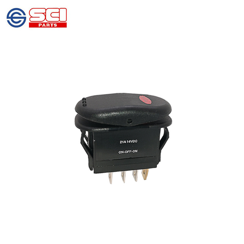 SCI新进R13-232船型跷板开关IP55带灯不同按钮原装正品