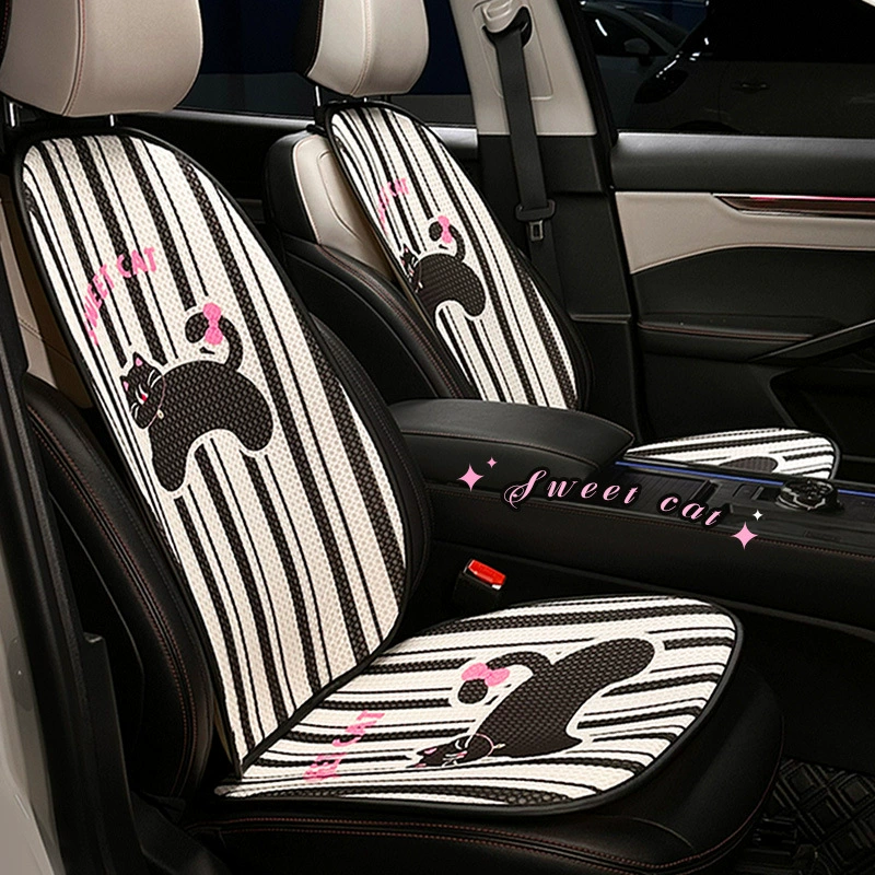 BMW, мультяшное милое сиденье, набор четыре сезона, кот, 3x
