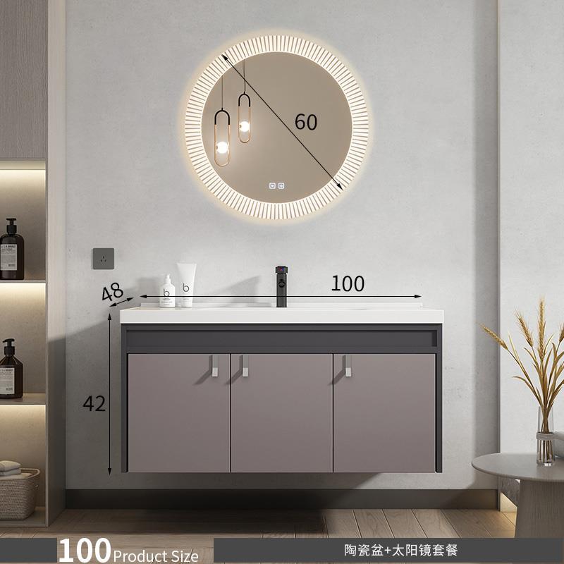 100cm lavabo de cerámica + gafas de sol traje