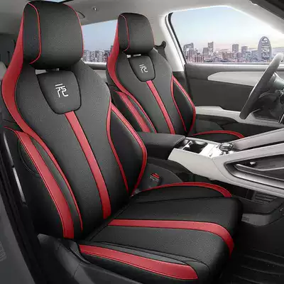 Breathable Seat Cover, Modelə uyğun (Original) oturacaq örtükləri - black-and-red-standard-version-remarks-model-year-rear-half-package