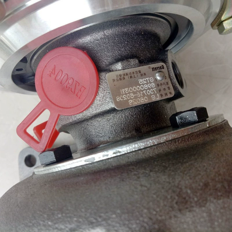 Водяное охлаждение Qingling Emperor 700P Двигатель Isuzu 4HK1 Модуль нагнетателя Garrett GT25 8980000311