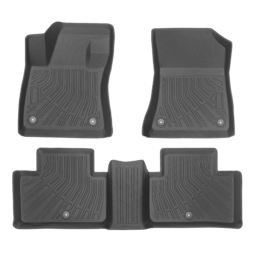 Para Infiniti QX50 2022 - 2024 TPE Foot Pads 3D All Weather Backpack Pads