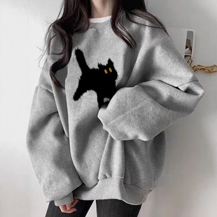 ��ɫŮʿ�l��2026�¿���ﶬ���ӽq�Ӻ��nϵ㼑��L����oversize