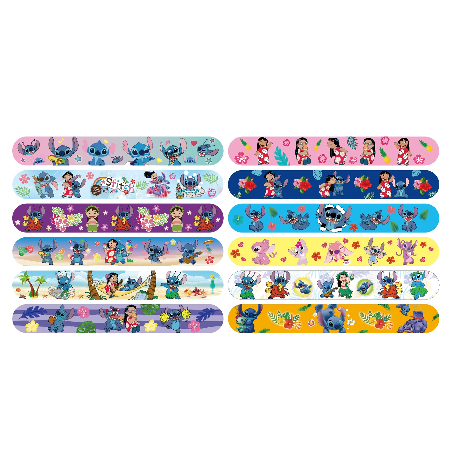 Граница Stitch Strike круглый браслет Школьный запястье Это подарок на Cir cle Cartoon Stitch Strike bracelet