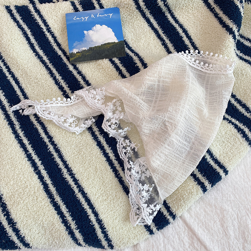 Women's Cute Sweet Korean Style Triangle Lace 1 Piece display picture 3