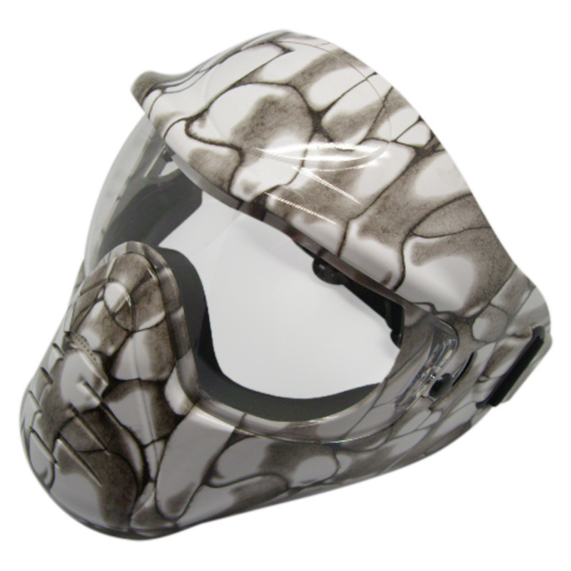 Negro estilo de la Serpiente paintball máscara real CS equipo campo medio paquete cara completa Protección Tiro Táctico Máscara Entrenamiento