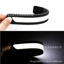 汽车改装日行灯 可弯曲COB日行灯 软硅胶日行灯 新款防水软胶灯