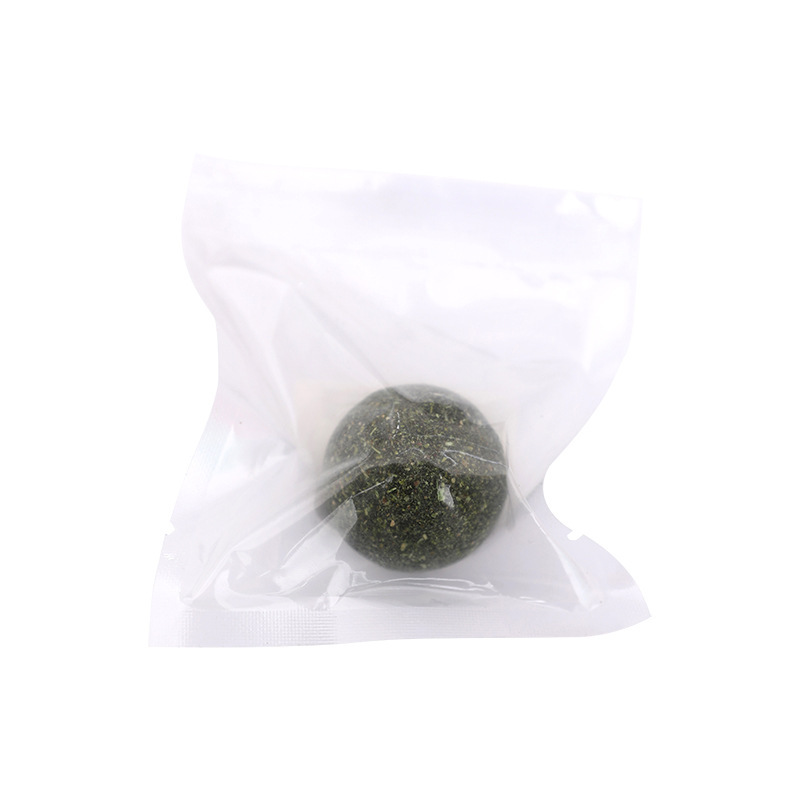 Snacks de Hierba Gatera Pipitao Grado A para Gatos, Paquete Individual de 3 cm, Sin Tallo, Sin Mezclas, Sin Atractantes, Bolas de Hierba Gatera Grado A