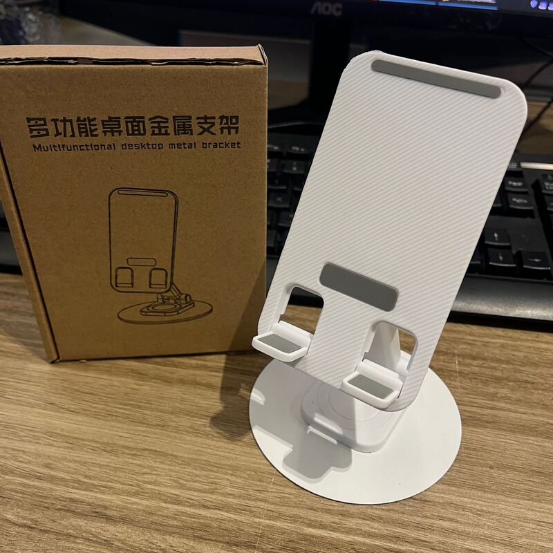 携帯電話のスタンドのデスクトップの怠け者はタブレットのベッドのスタンドを生放送します。|undefined